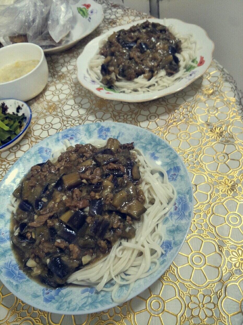 茄子打卤面