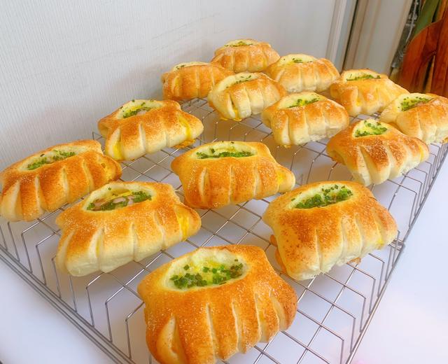 培根芝士面包的做法