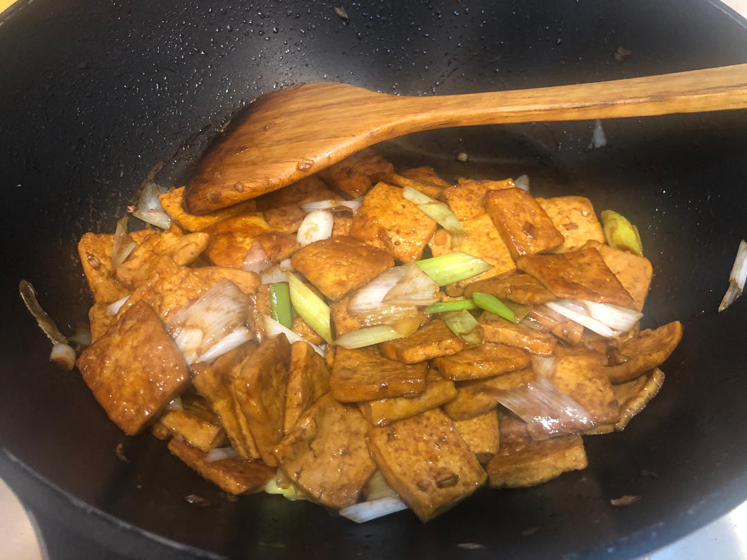大葱烧豆腐