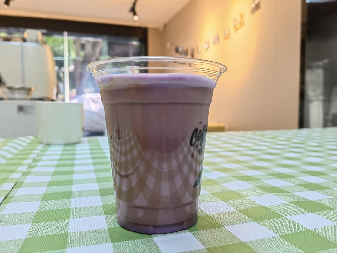 紫薯冰拿铁