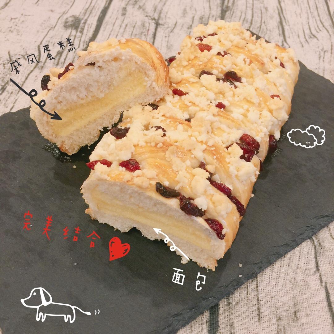 蛋糕夹心面包