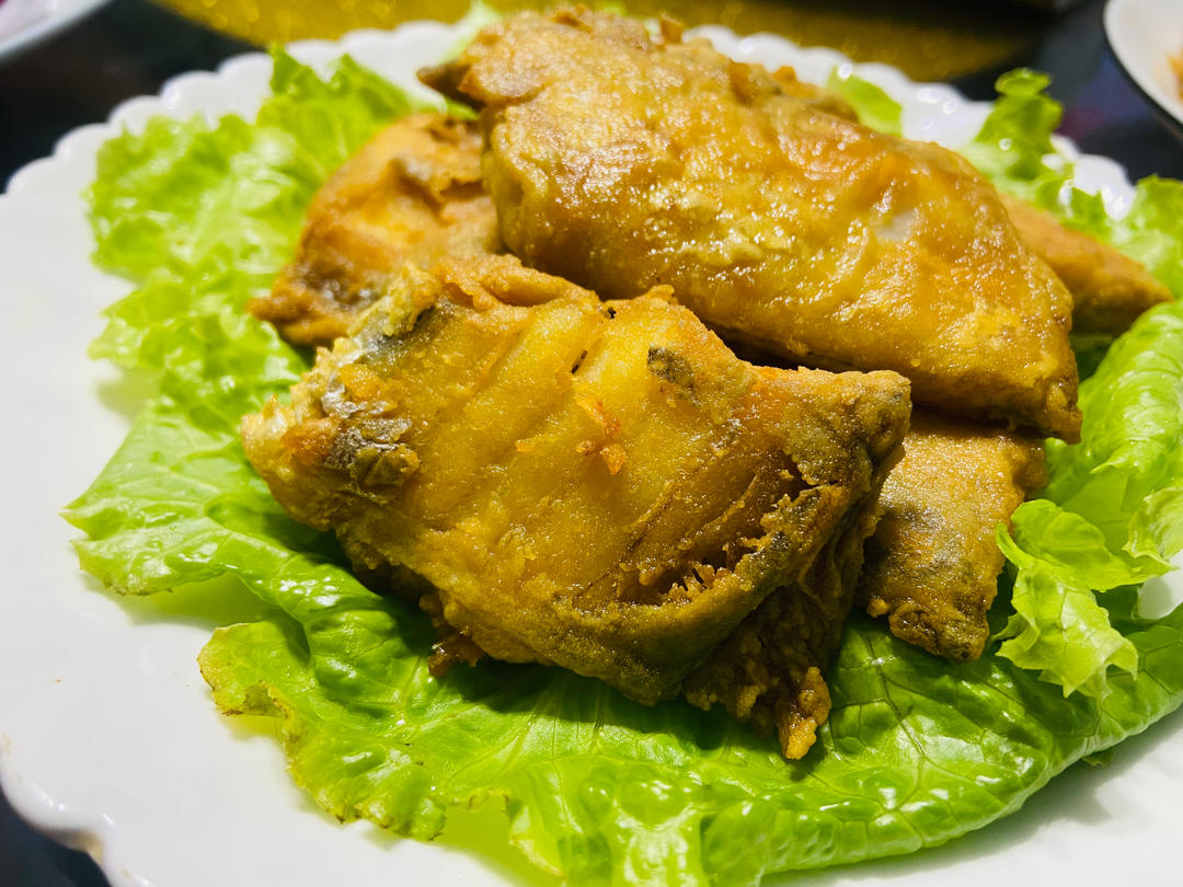 焦香酥脆干炸带鱼