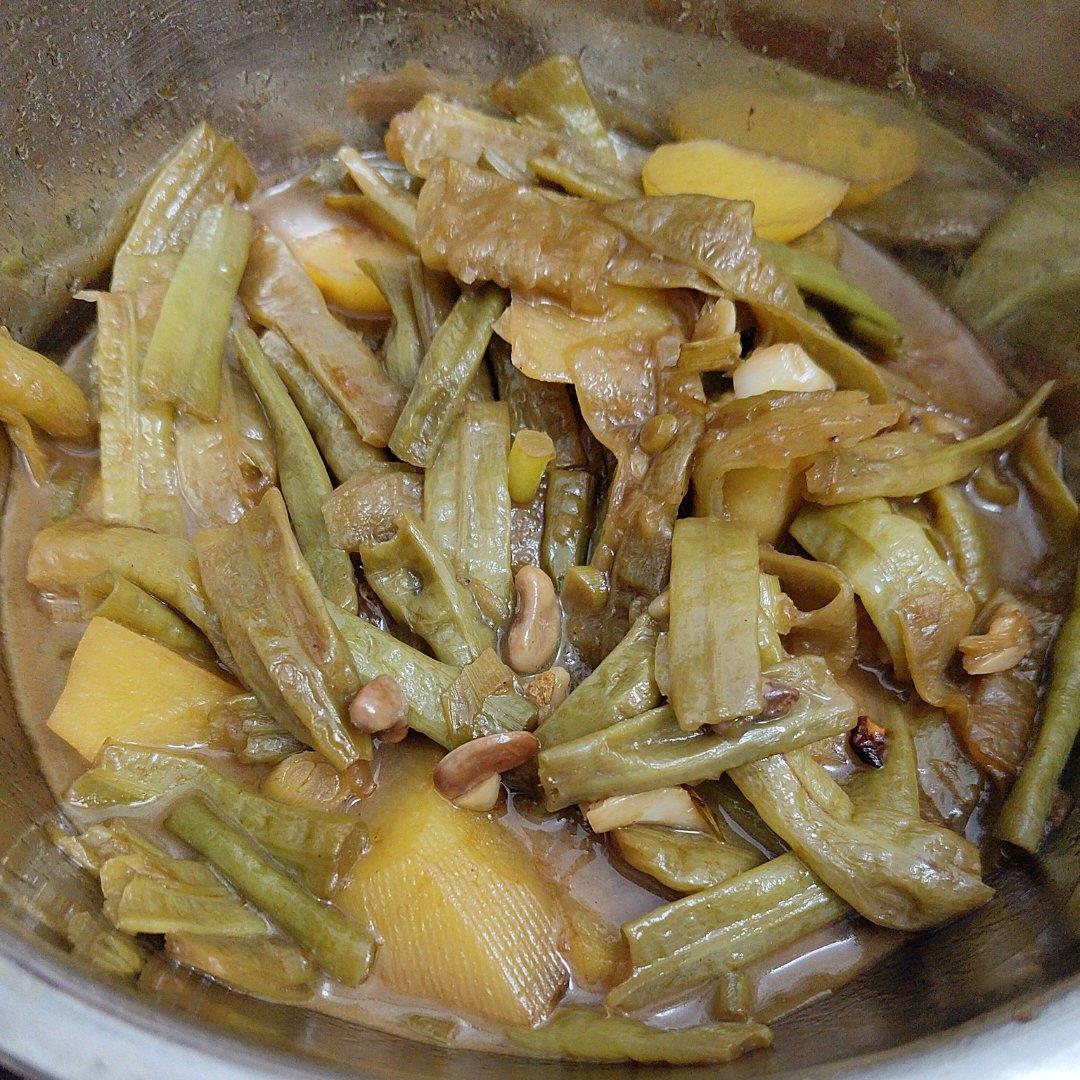 豆角炖土豆极简版💜