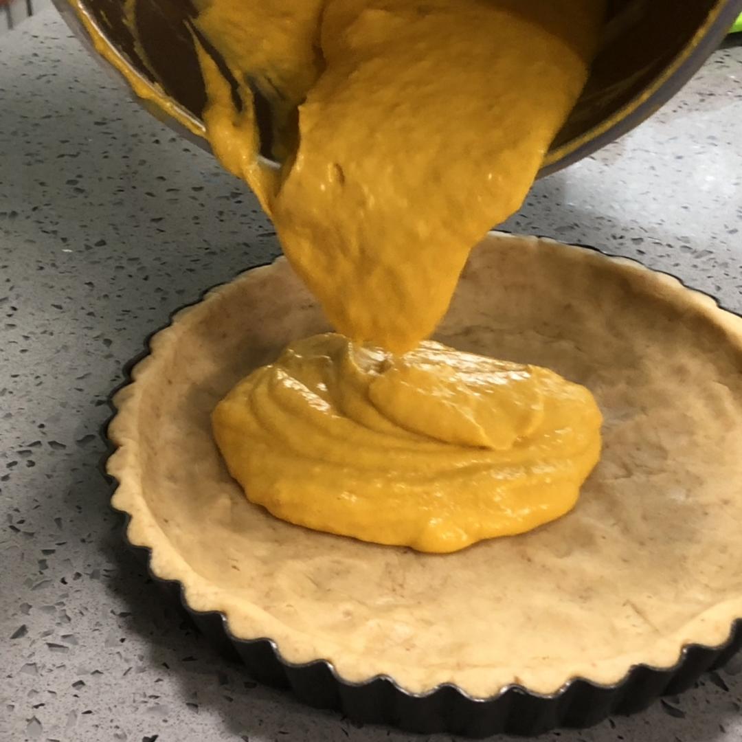 南瓜奶酪派的做法 步骤5