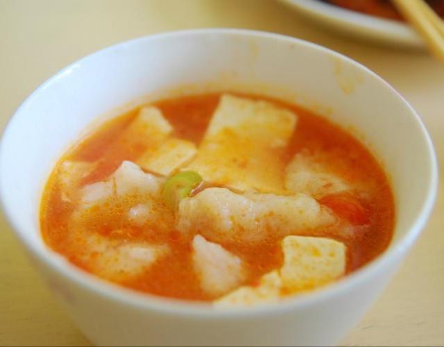 番茄龙利鱼豆腐汤的做法