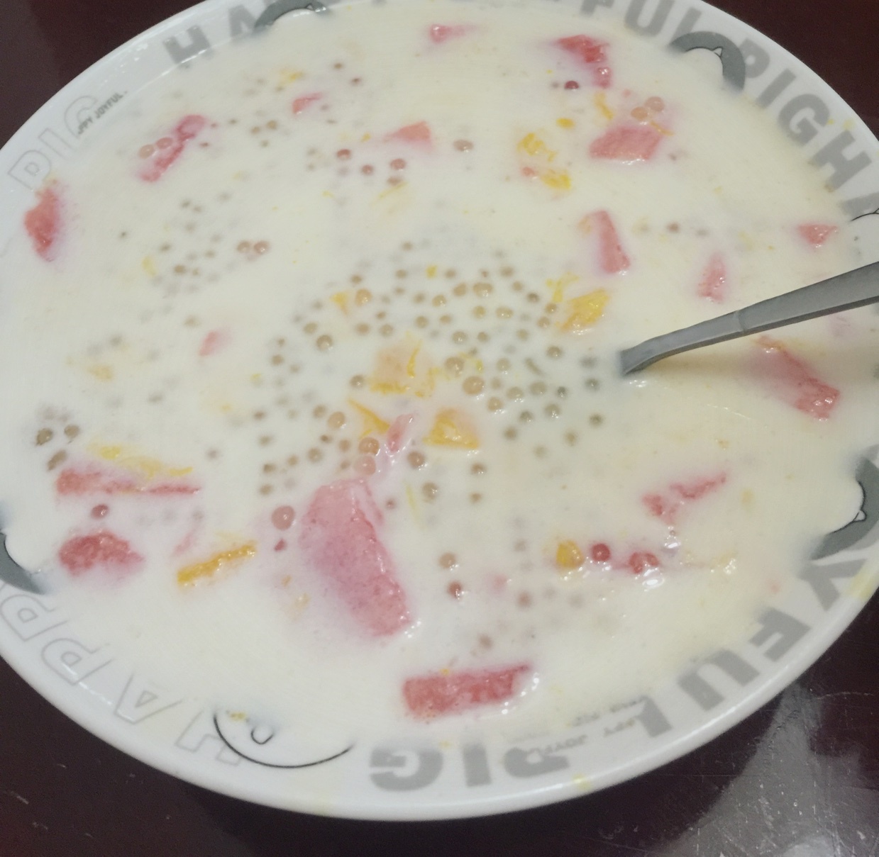 椰汁西米露