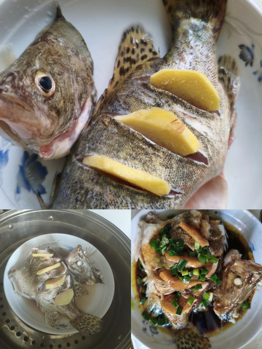 清蒸鱼（桂鱼、鲈鱼、多宝、鳊鱼均适用）