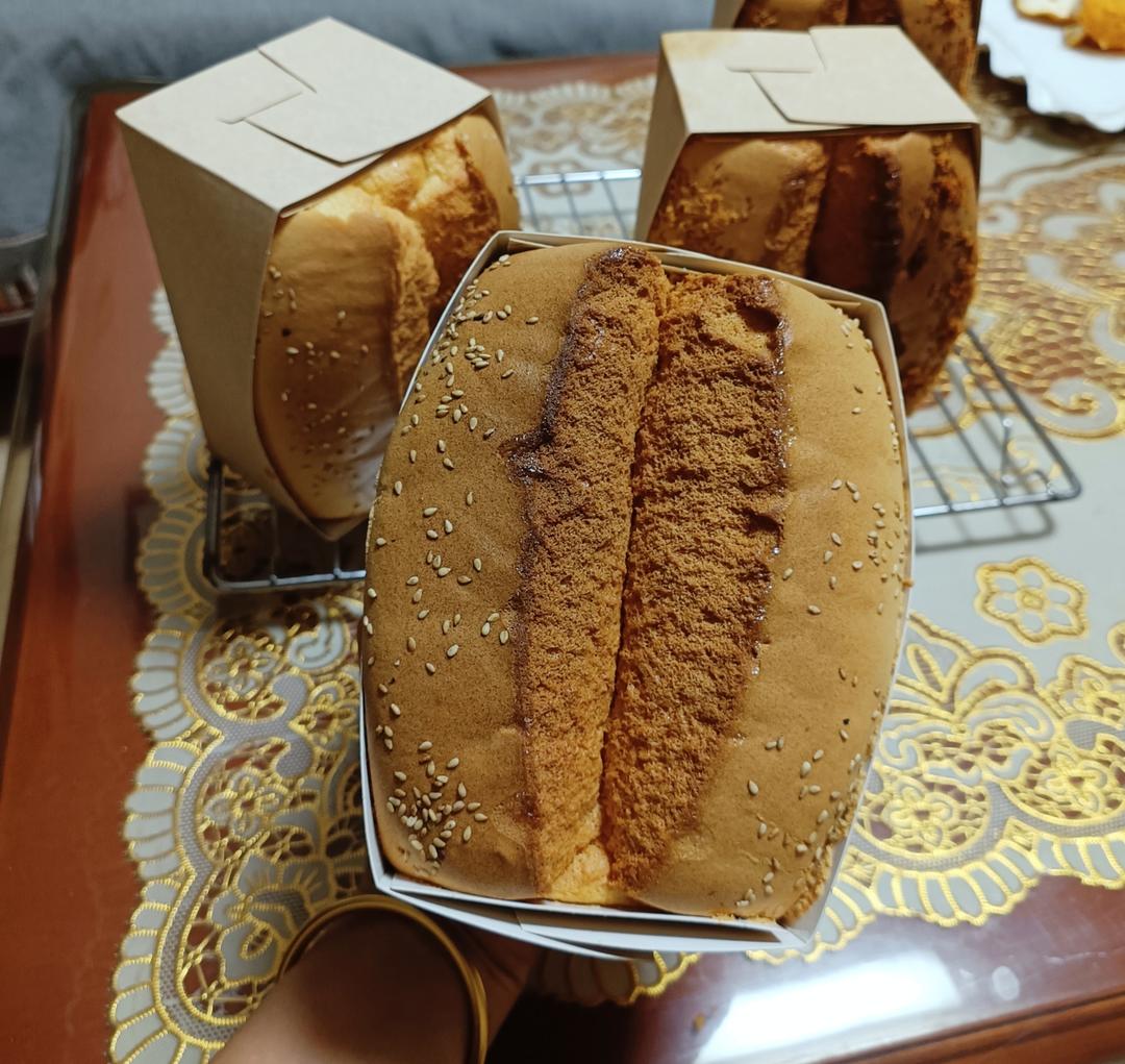 无泡打粉的金枕蛋糕—一次成功零失败