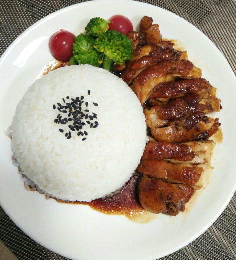 照烧鸡腿饭