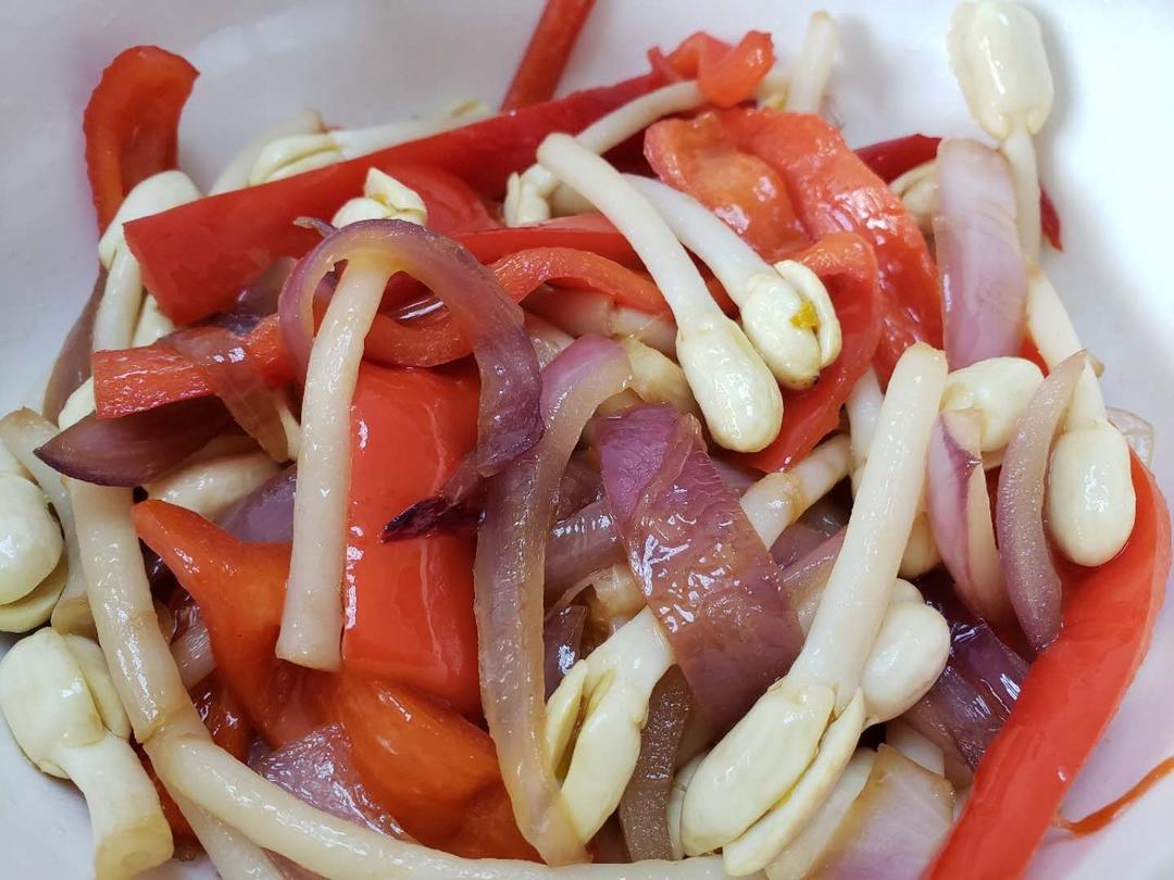 爆炒花生芽的做法