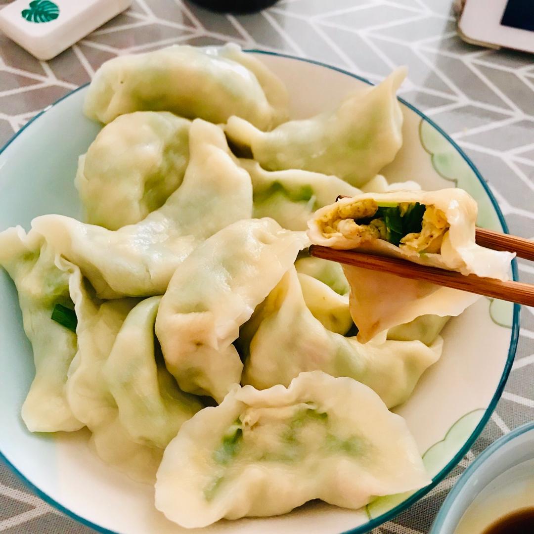 快手韭菜鸡蛋饺子韭菜不出水操作