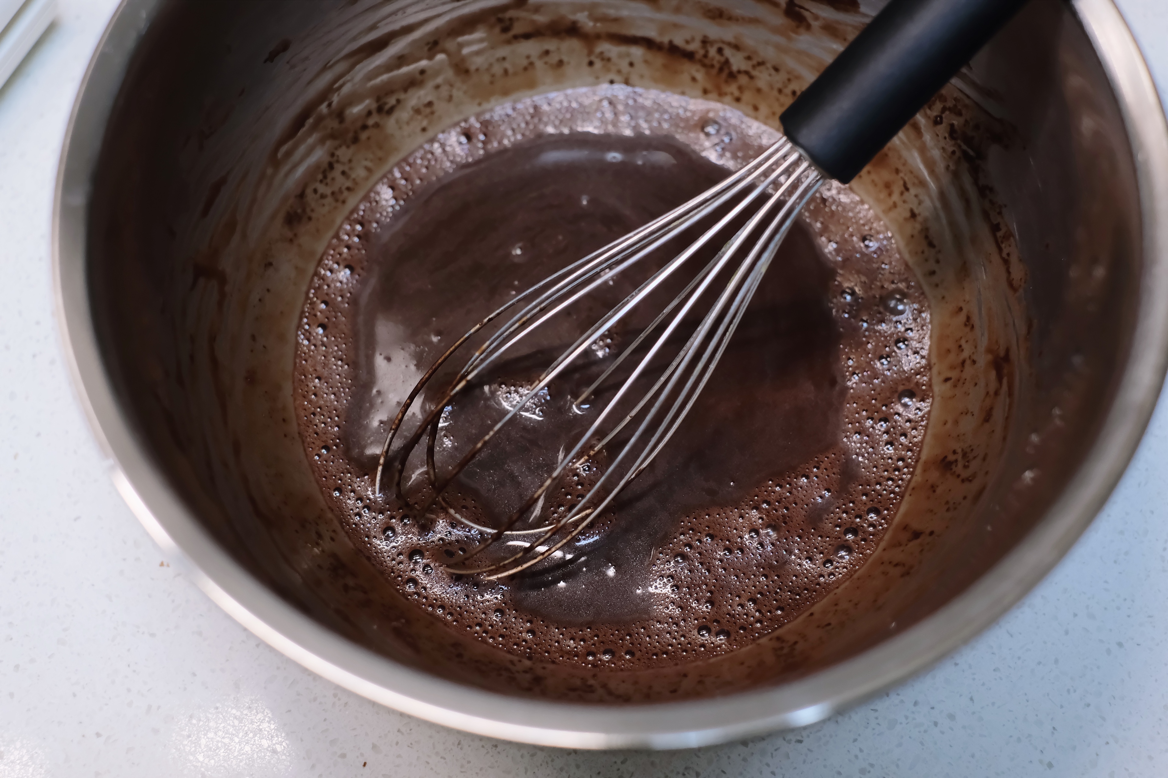 甘纳许巧克力蛋糕卷的做法 步骤3