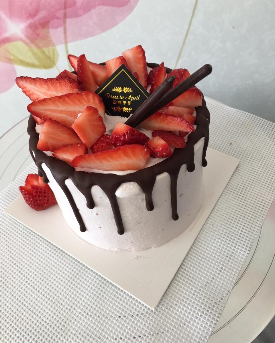 《Tinrry+》草莓奶油蛋糕（8寸配方）
