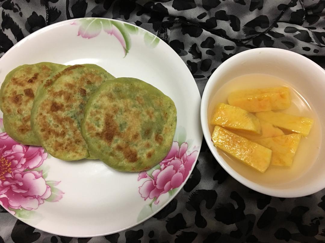 韭菜鸡蛋馅饼