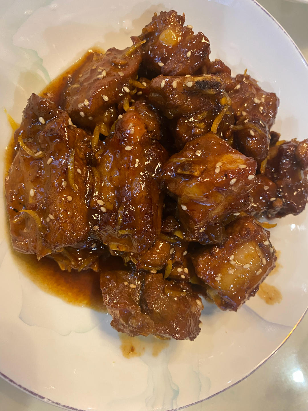 梅子酱（青梅酱）烧排骨🍖