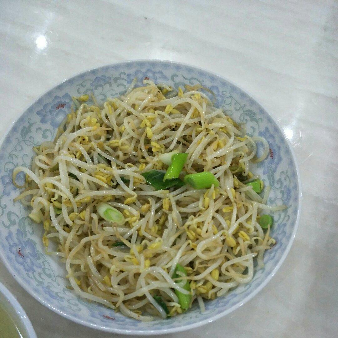 素炒豆芽