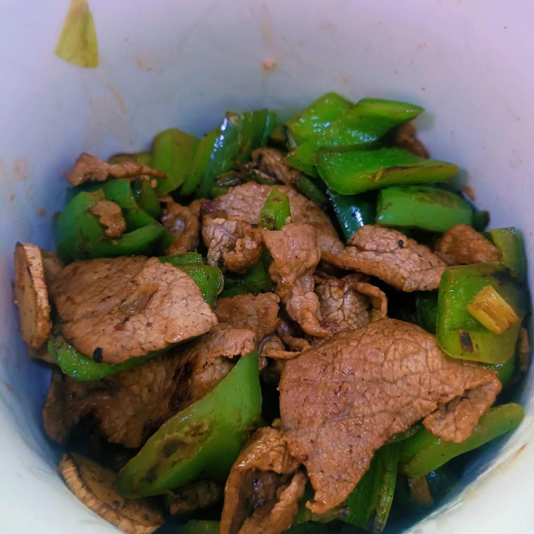 菜椒炒牛肉