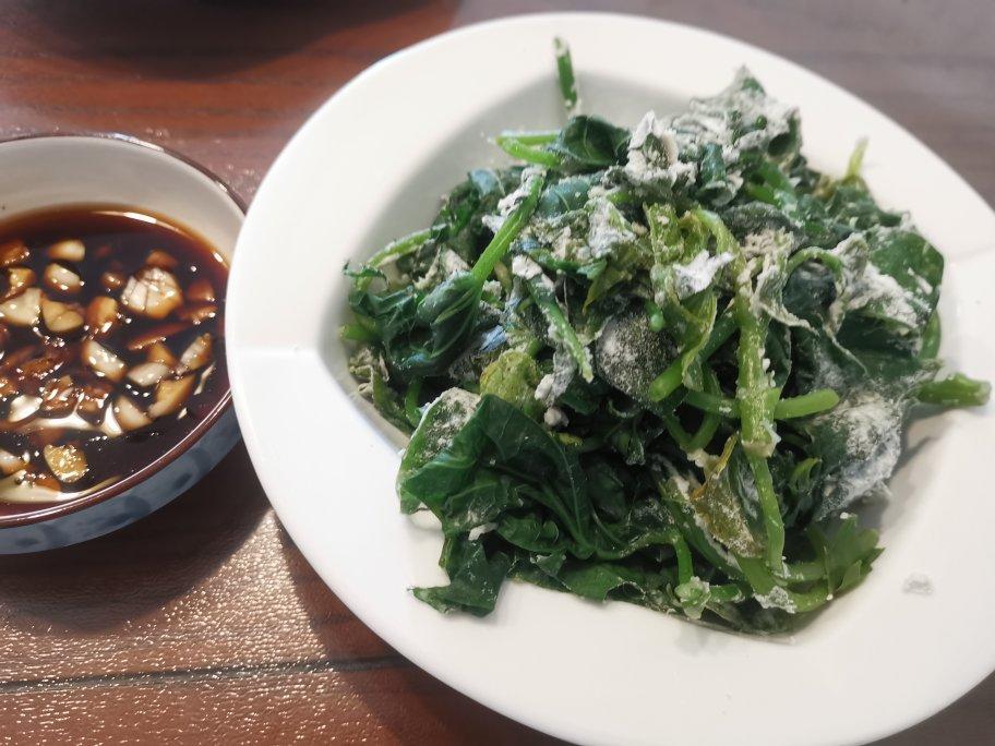 蒸菜不上火一红薯叶（地瓜叶