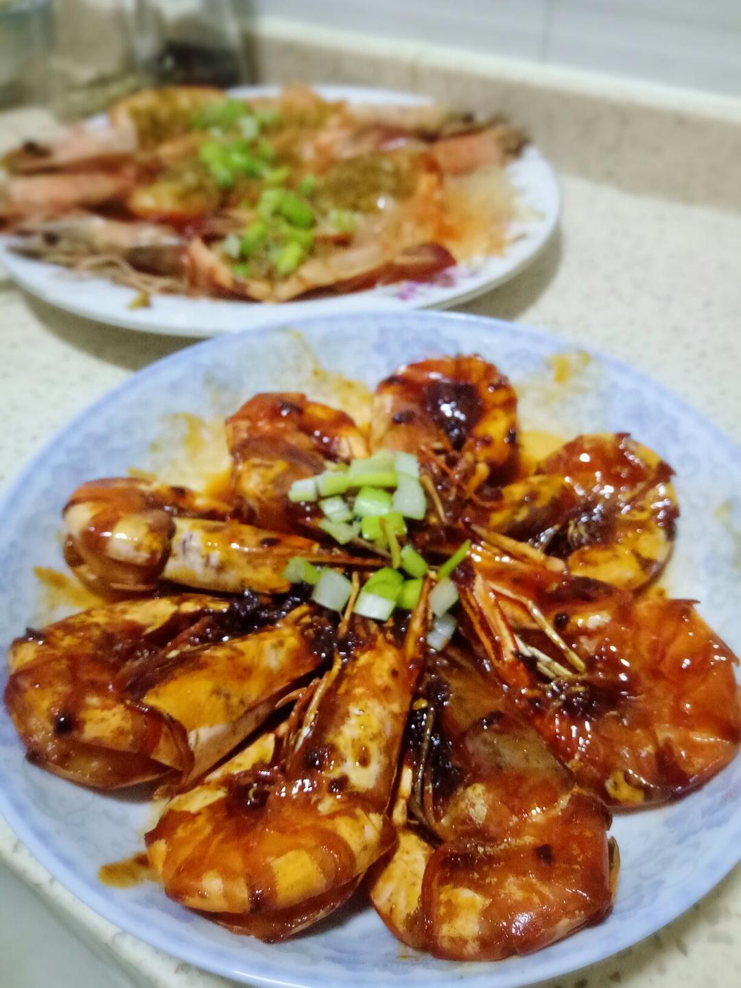 油焖大虾