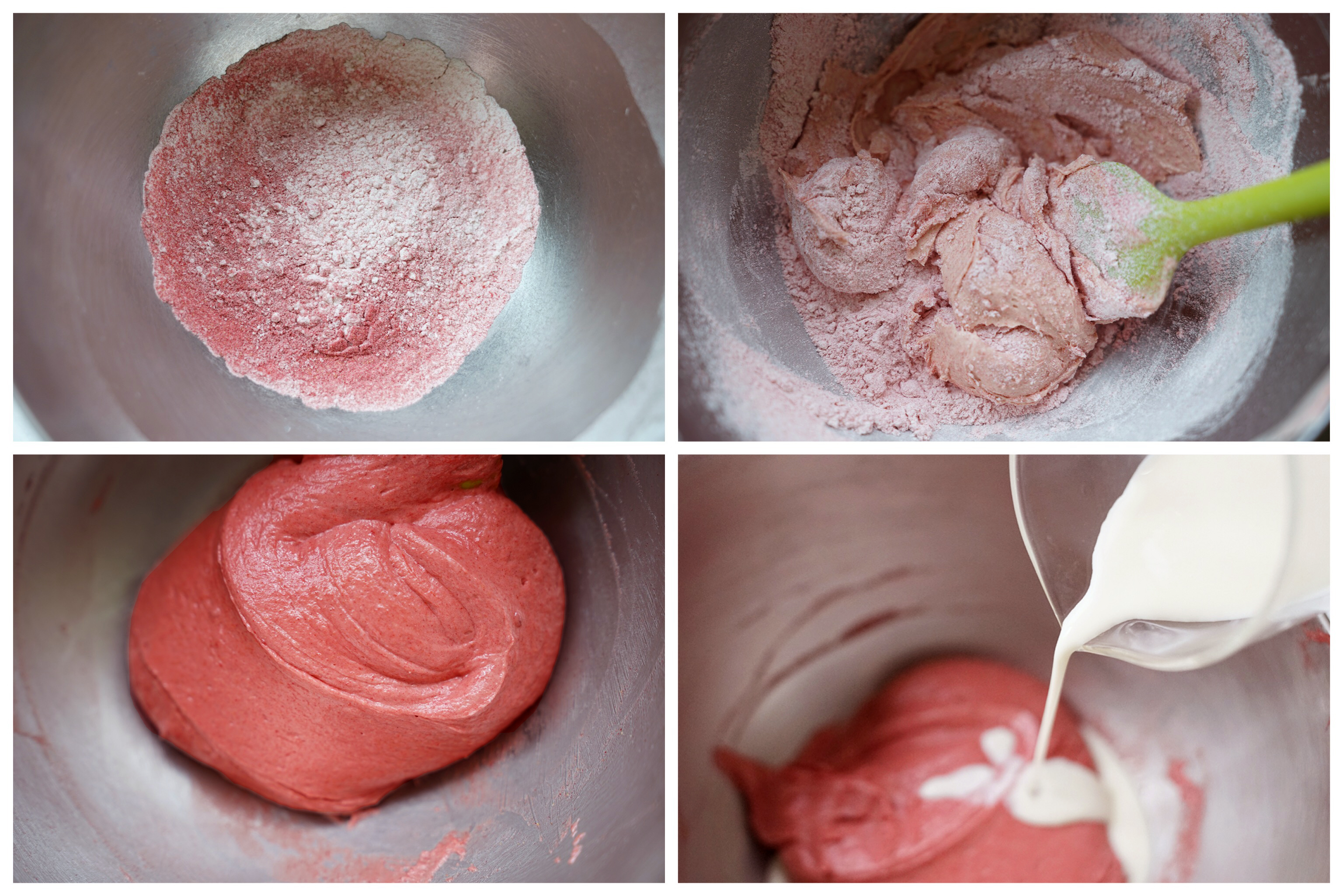 pinkpink冰淇淋蛋糕的做法 步骤5