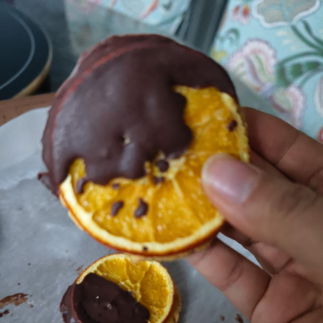 🍊橙意满满超高颜值的巧克力橙子饼干🍪