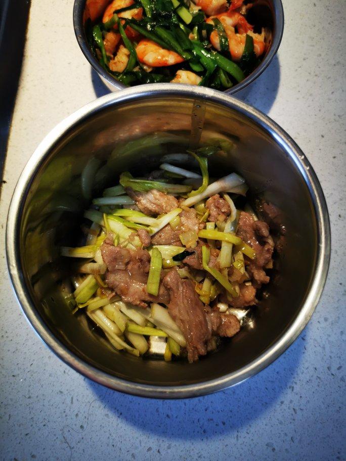 最好吃的韭黄炒肉
