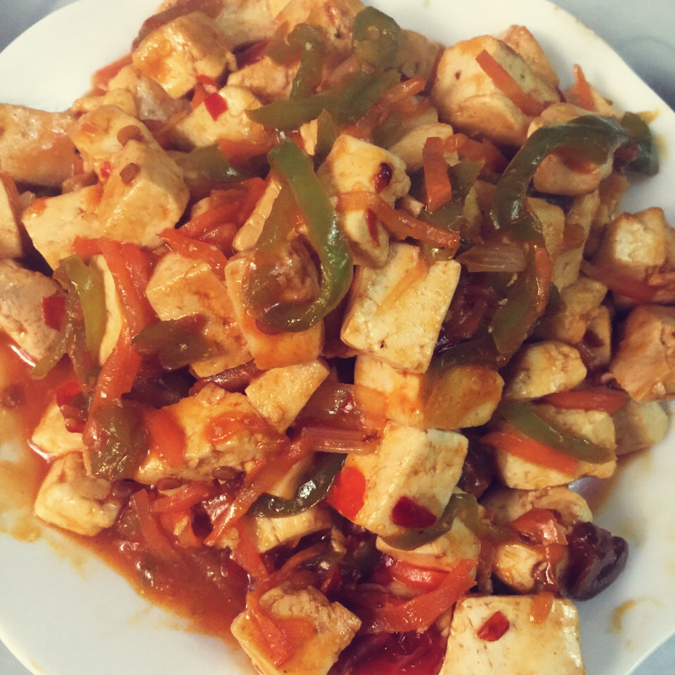 鱼香豆腐
