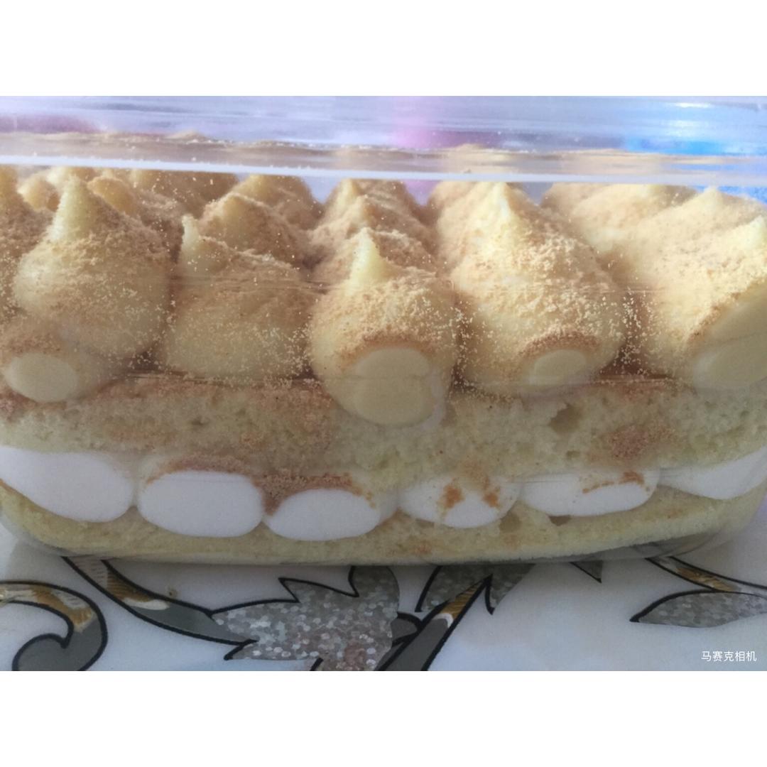 日式豆乳盒子蛋糕
