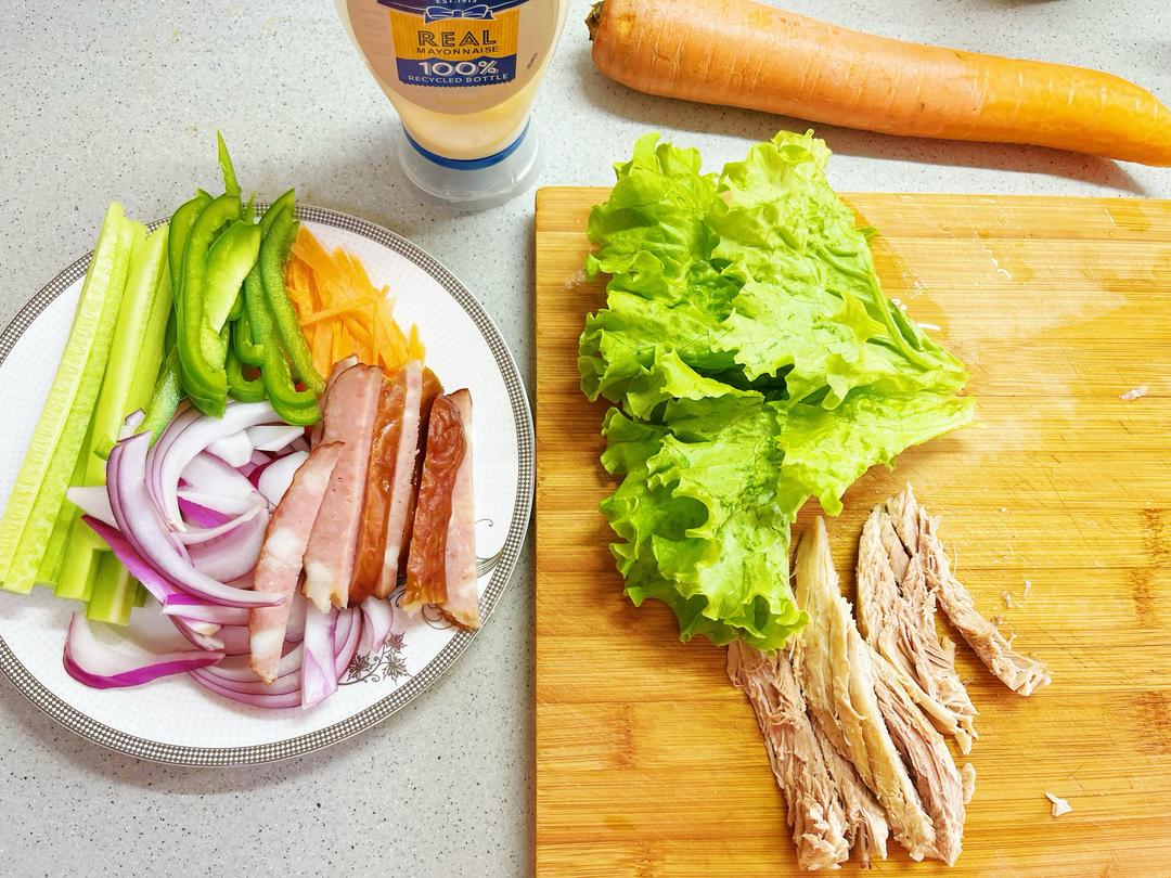 纯奶手撕吐司的做法 步骤1