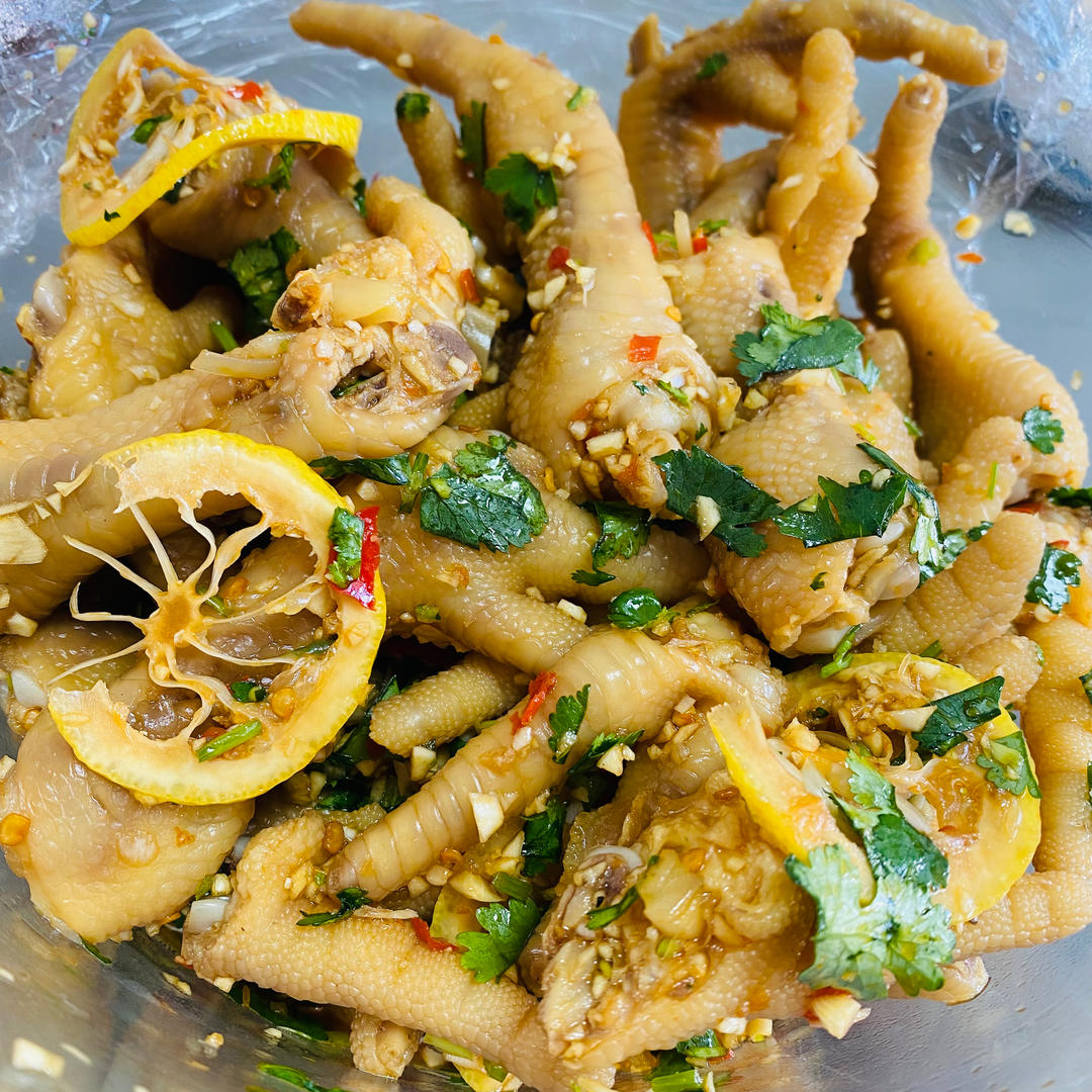 超好吃的🍋酸辣凤爪