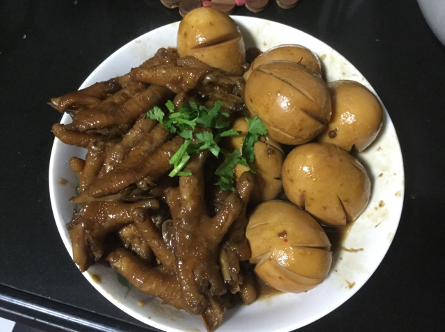 香辣卤鸡爪