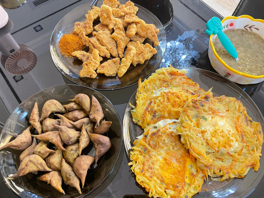 早餐饼(土豆丝饼、土豆丝鸡蛋饼)