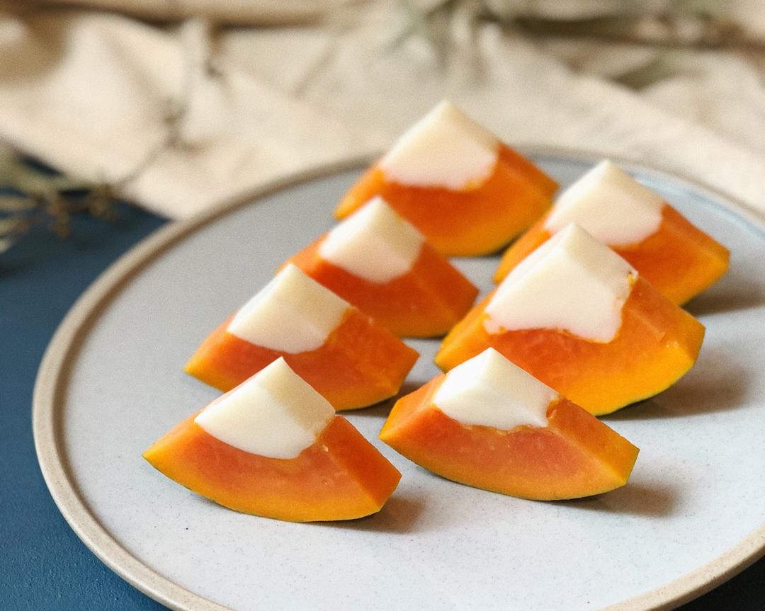 木瓜奶冻 | 享受清凉午后时光