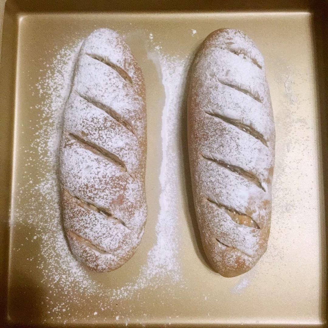 黑麦核桃红糖面包