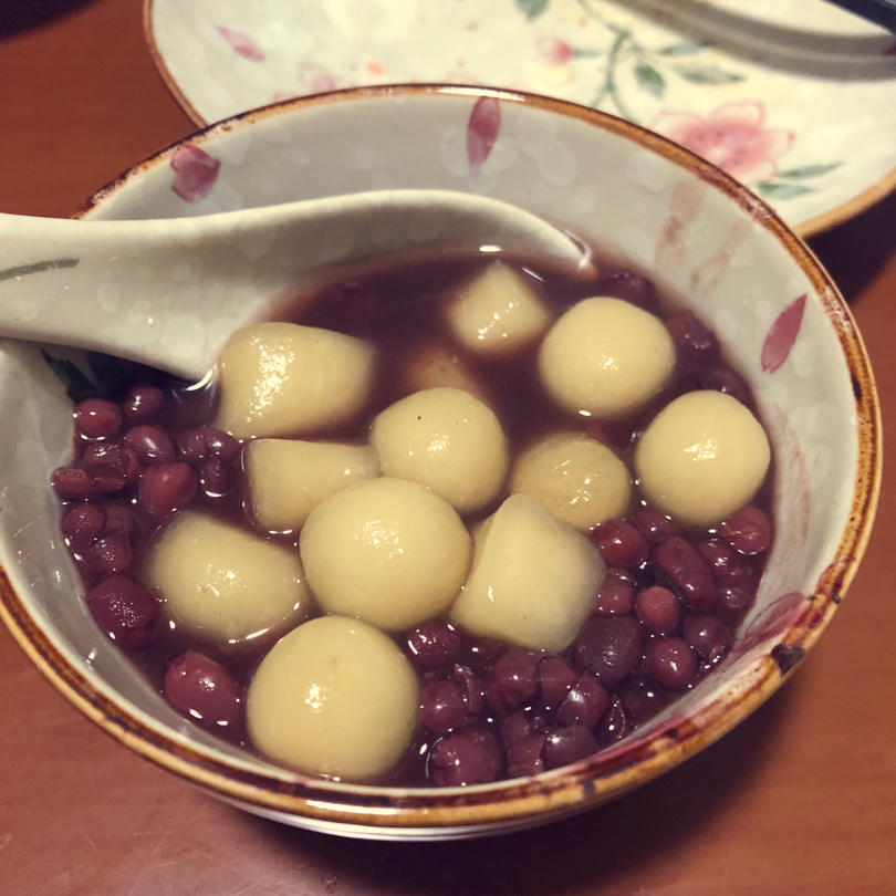 芋圆红豆沙