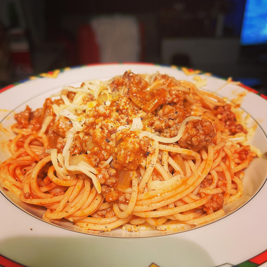 番茄肉酱意大利面