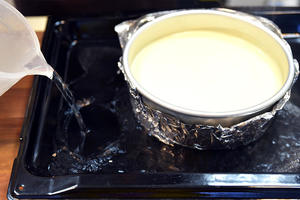 德普烤箱食谱——酸奶乳酪蛋糕的做法 步骤7