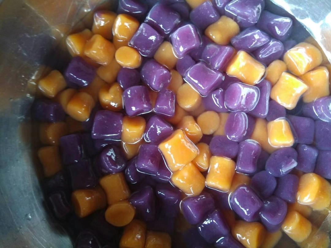 三色芋圆 在家就能做鲜芋仙 干嘛还要出去买