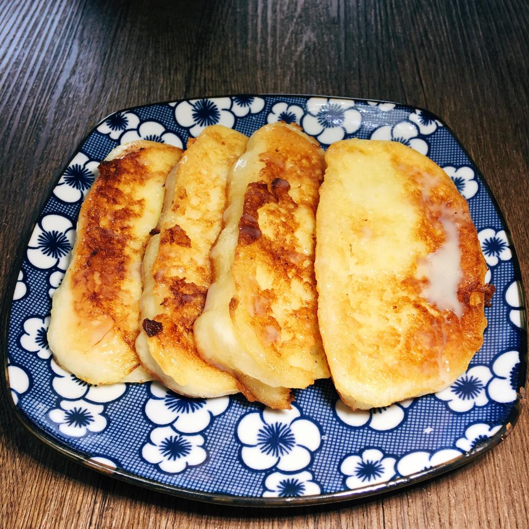 鸡蛋煎馒头片