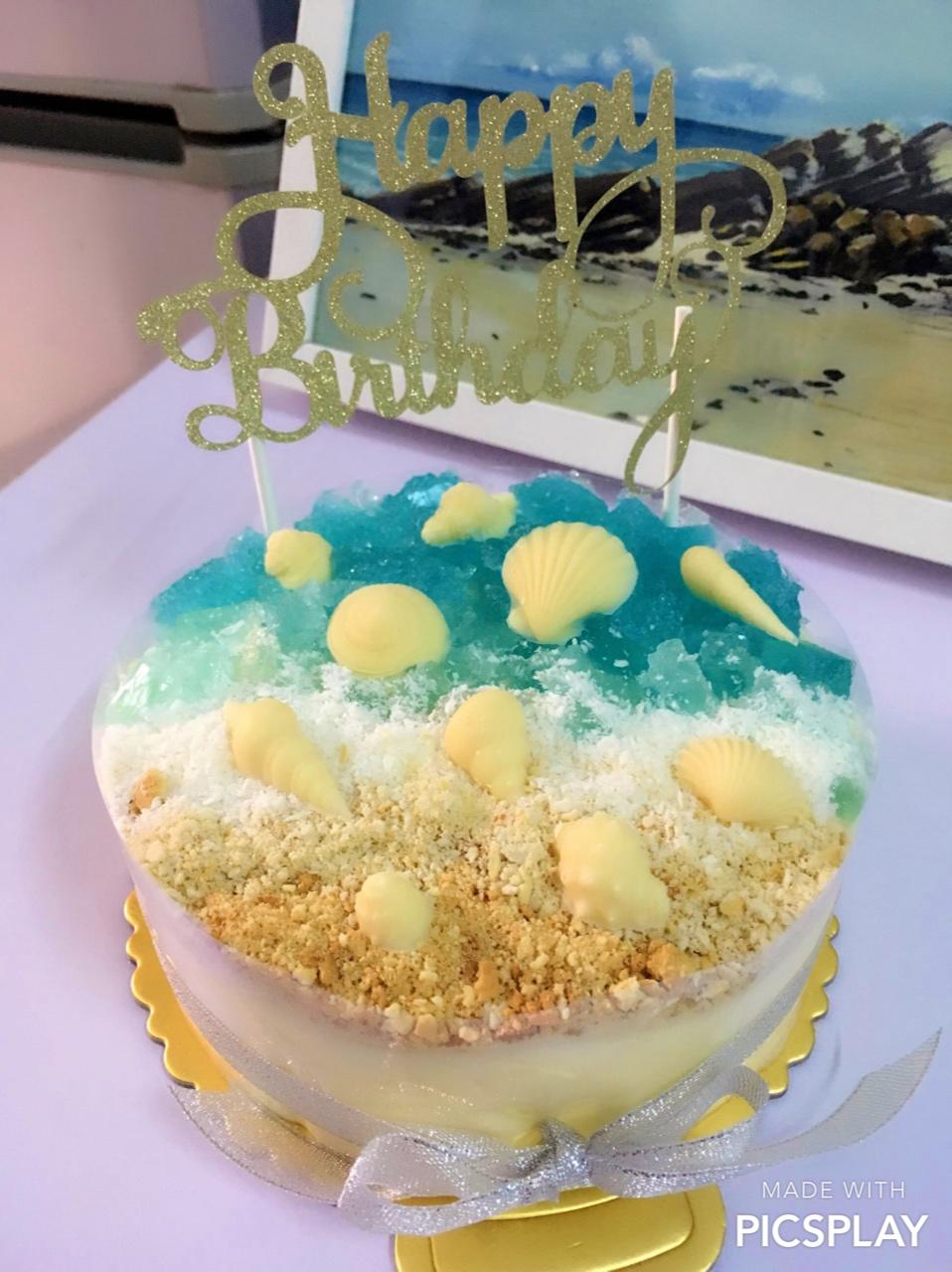 海洋酸奶慕斯蛋糕