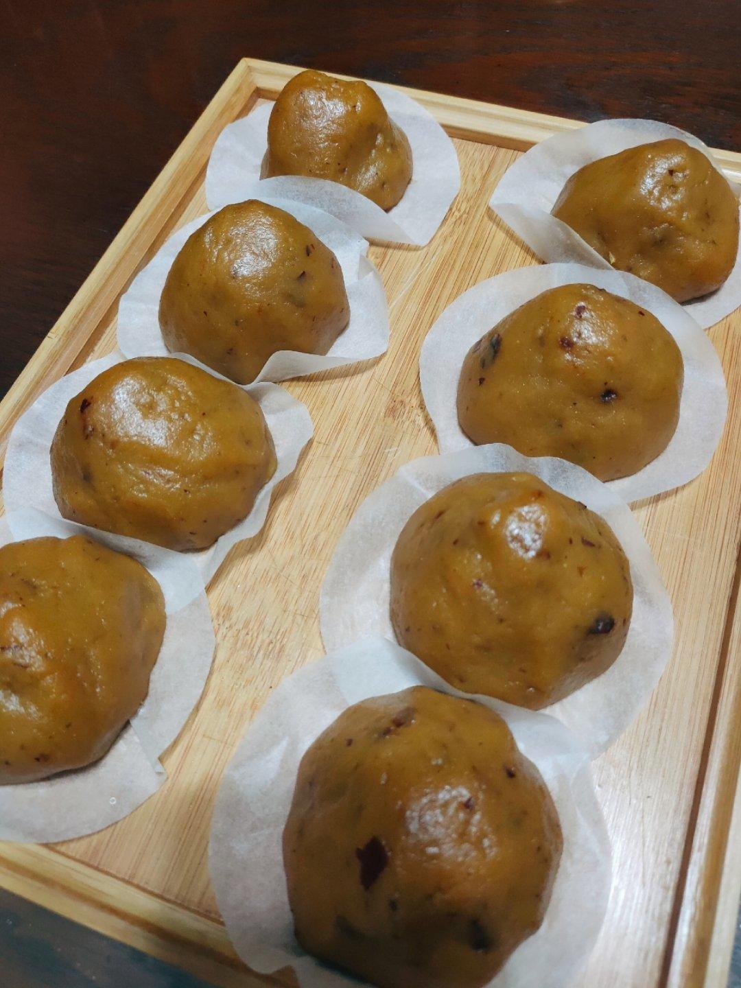 奶香糯米窝窝头