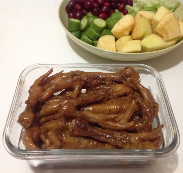 香辣卤鸡爪