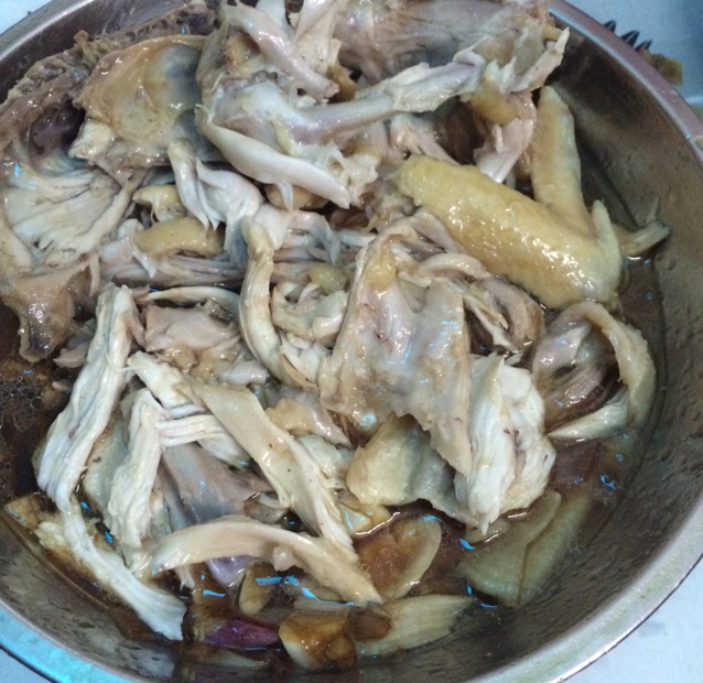 广式盐焗手撕鸡