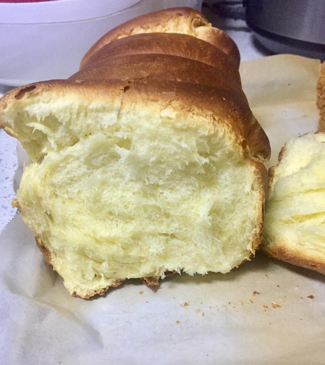 纯奶手撕吐司的做法 步骤1