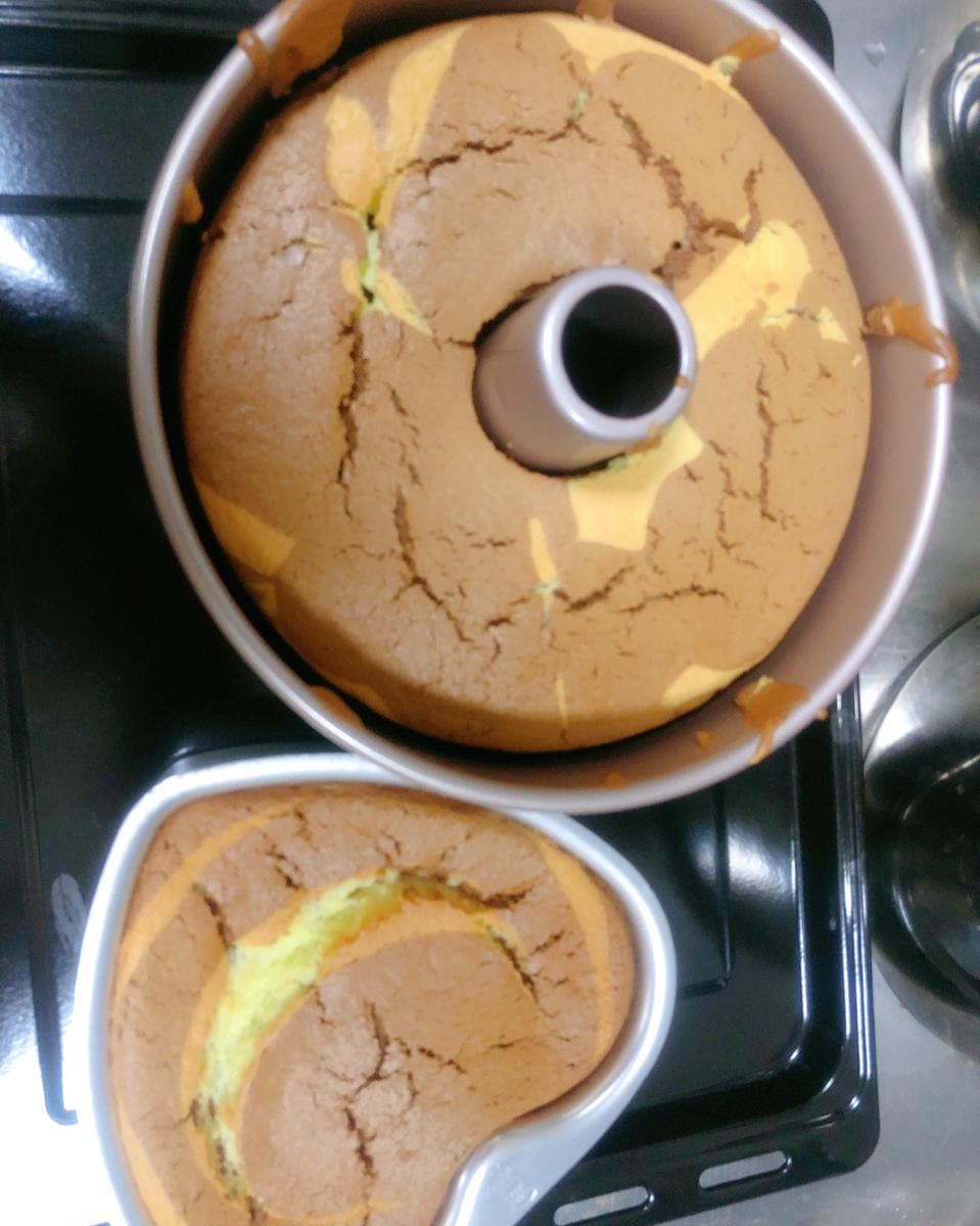 斑马纹可可蛋糕