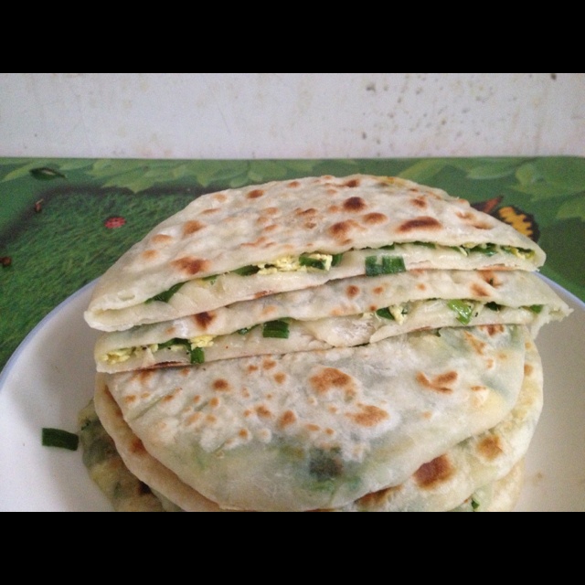 韭菜鸡蛋馅饼
