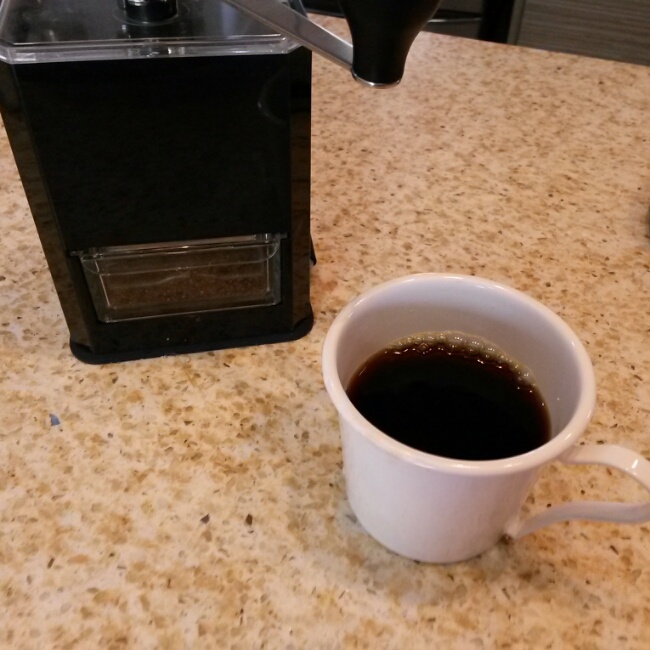 微笑拿铁做的但凭手冲一杯[咖啡]