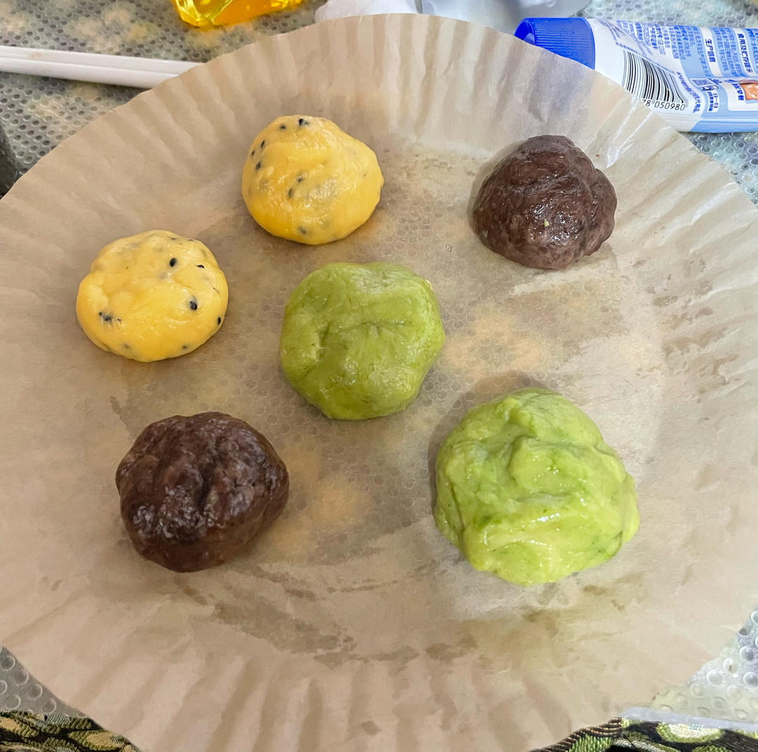 空气炸锅版空心麻薯