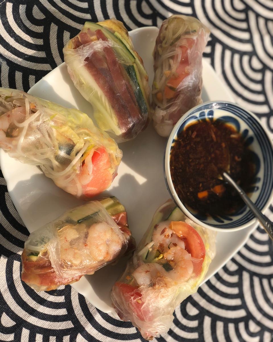 (好吃到停不下來的)正宗越南春卷 Spring Roll