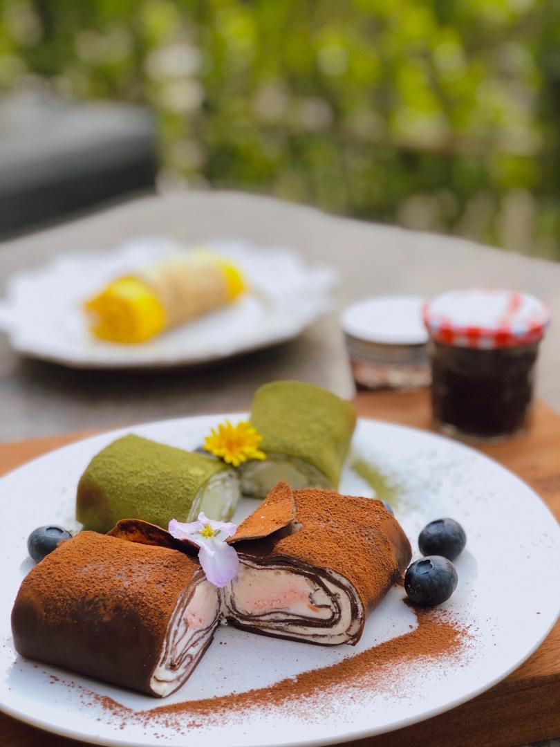 《Tinrry+》会爆浆的抹茶毛巾卷